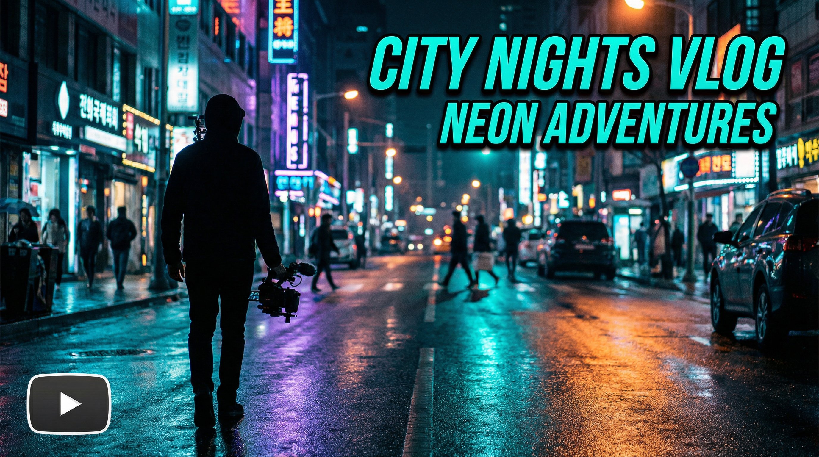 糖心vlog城市夜景探索视频